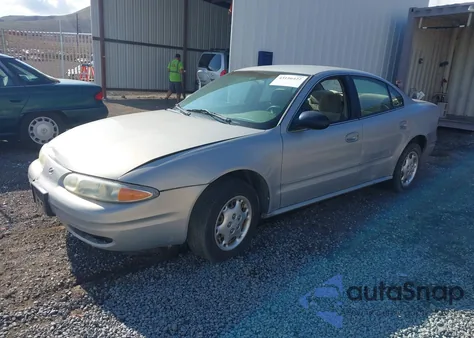 2000 Oldsmobile Alero Gx from USA, damaged, VIN 1G3NK52TXYC390278